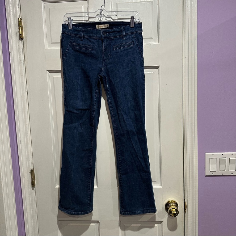 Tory Burch Dark Wash Bootcut Jeans Size 26